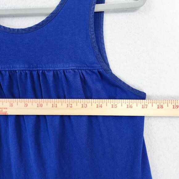 Everlane Dress Womens Small Blue The Weekend Tiered A Line Sleeveless Casual - Picture 3 of 10